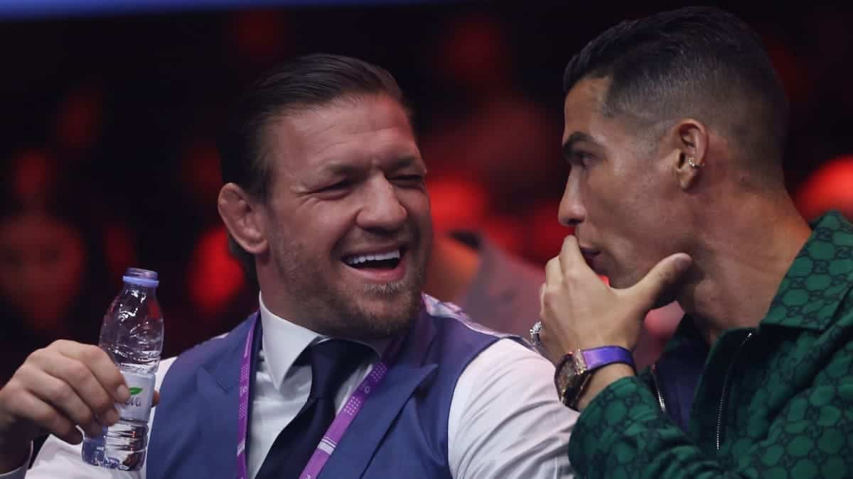 Conor McGregor and Cristiano Ronaldo