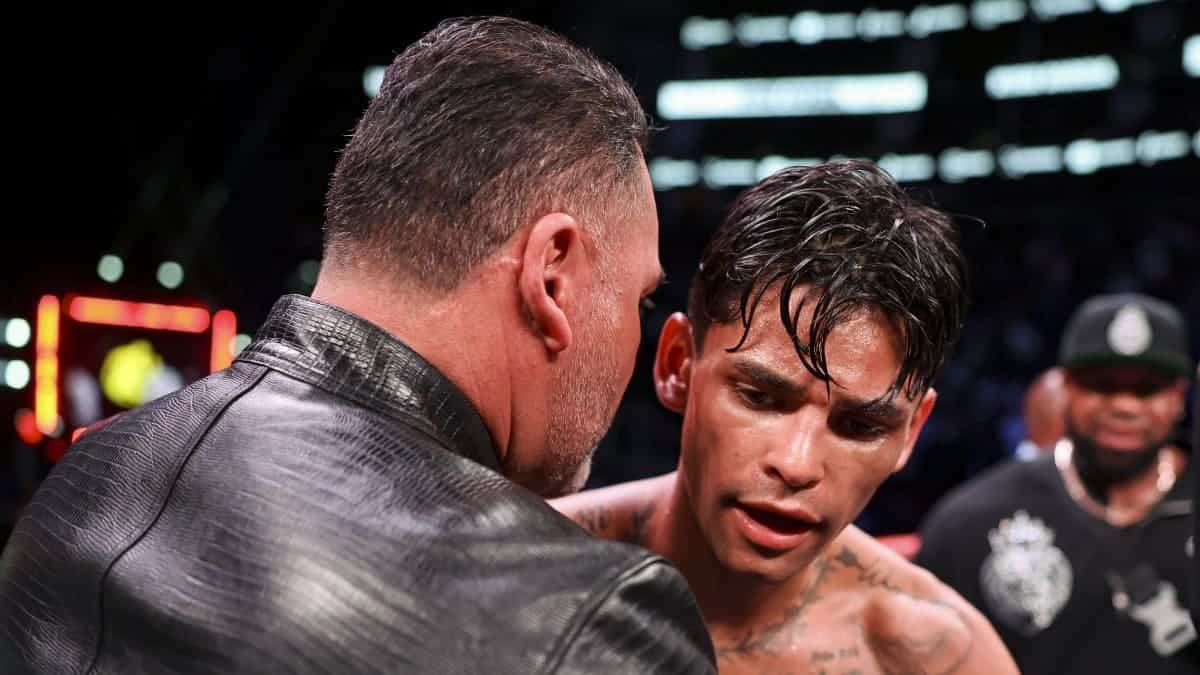 Ryan Garcia and Oscar De La Hoya