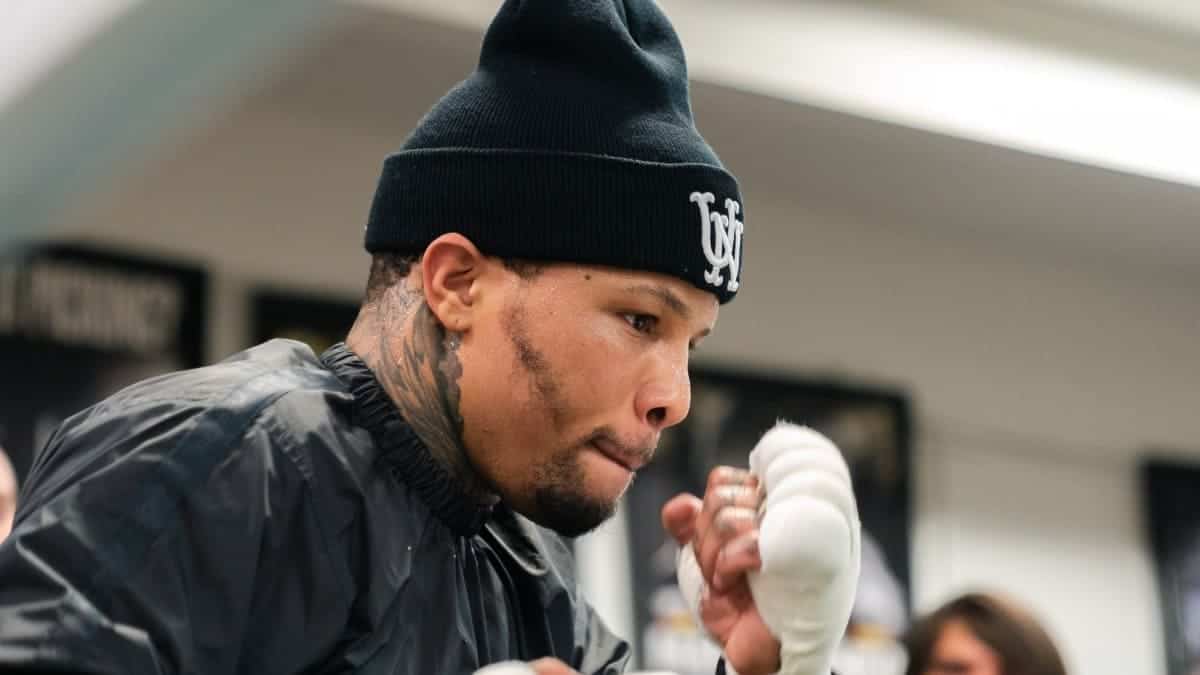 Gervonta Davis training