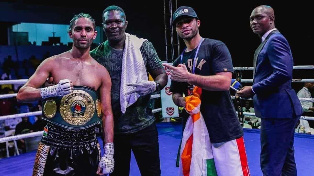 Prince Patel IBO world champion