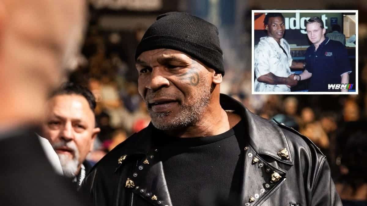 Mike Tyson and Dale Hausner
