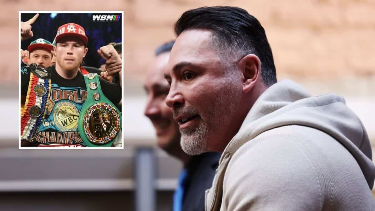 Oscar De La Hoya and Canelo