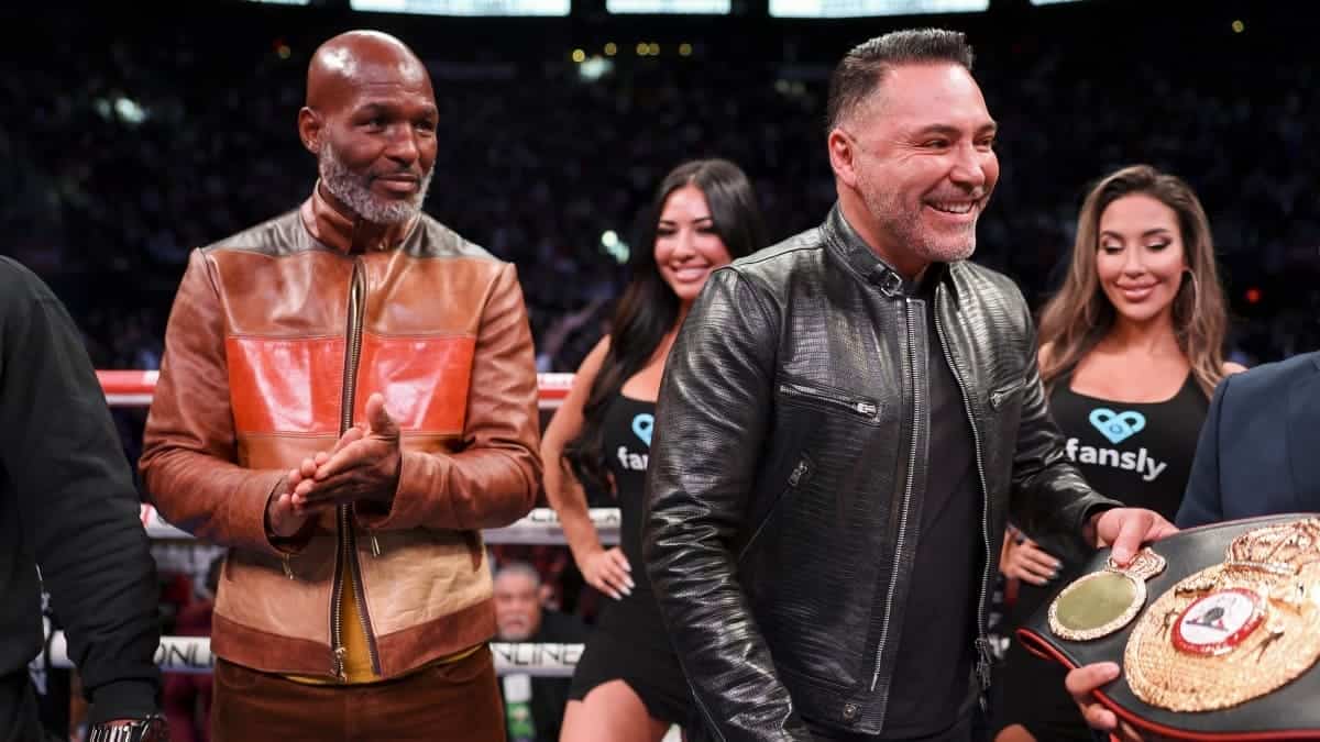 Ryan Garcia vs Duarte Bernard Hopkins and Oscar De La Hoya