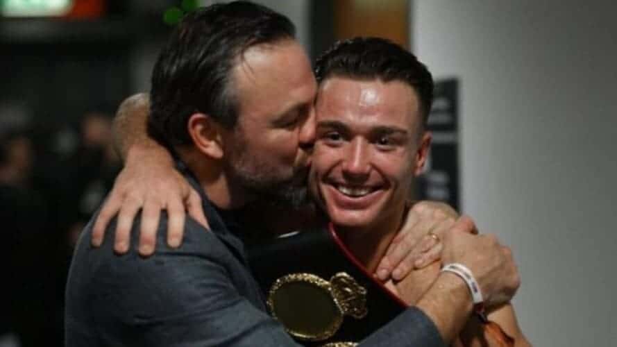 Andy Lee and Paddy Donovan