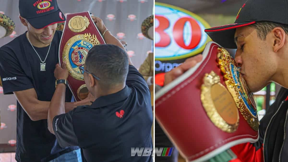 Rafael Espinoza WBO title Ivan Calderon