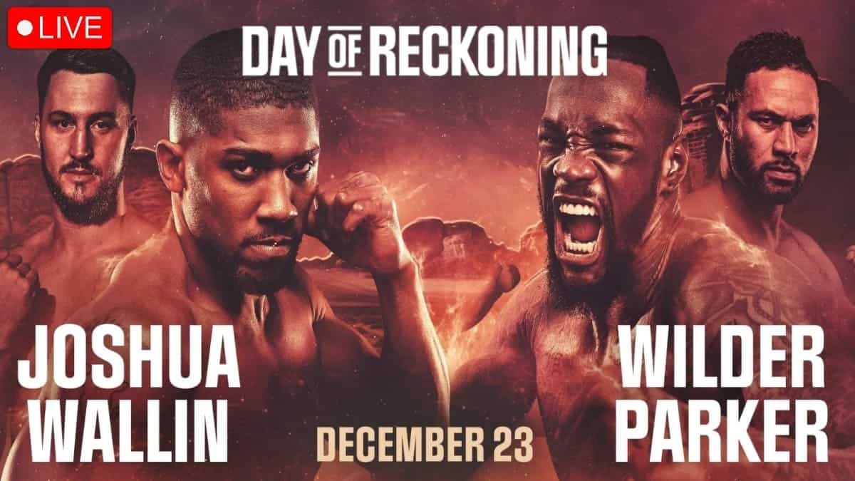 Day of Reckoning LIVE results