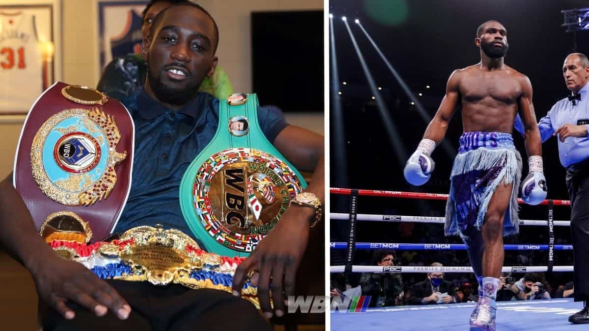Terence Crawford and Jaron Ennis