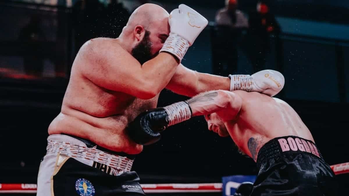 Heavyweight Nathan Gorman overweight