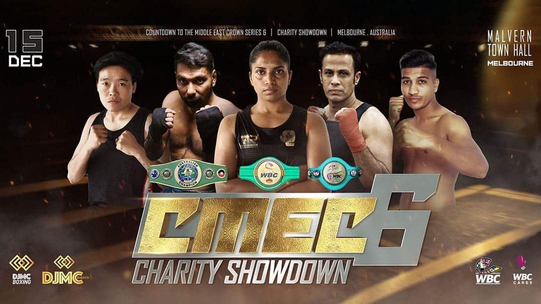 Melbourne boxing show Dec 15