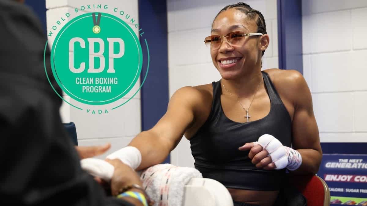 Alycia Baumgardner WBC Clean Boxing Program