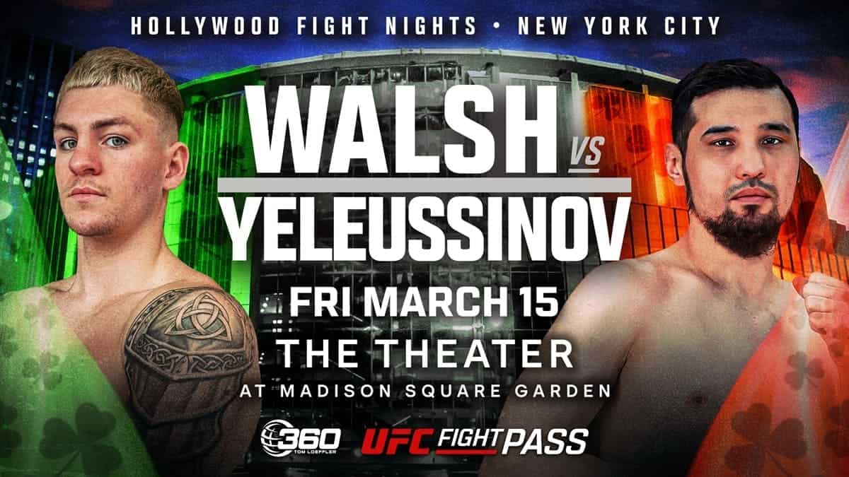 Walsh vs Yeleussinov