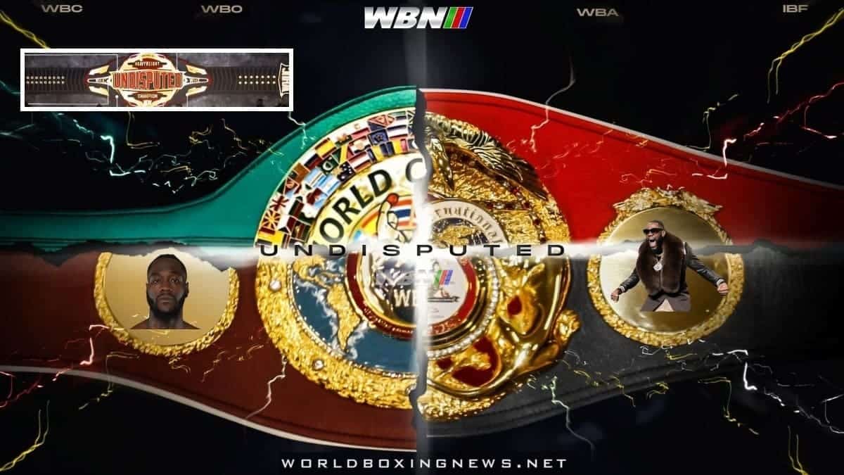 Undisputed heavyweight belt unified