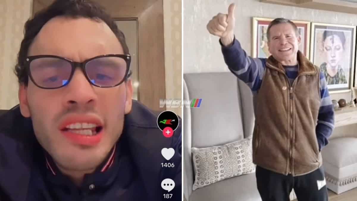 Julio Cesar Chavez Jr and father