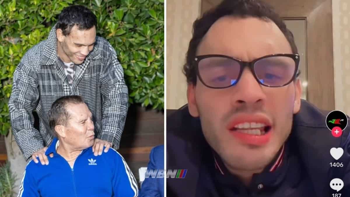 Julio Cesar Chavez Jr and father
