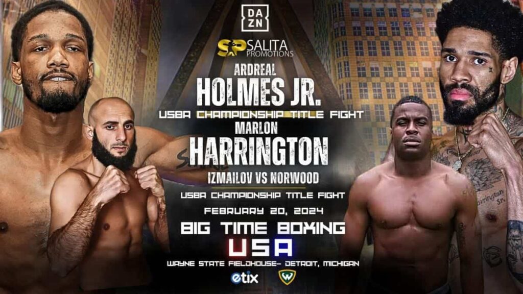 Salita lance la série Big Time Boxing USA le 20 février à Détroit ...