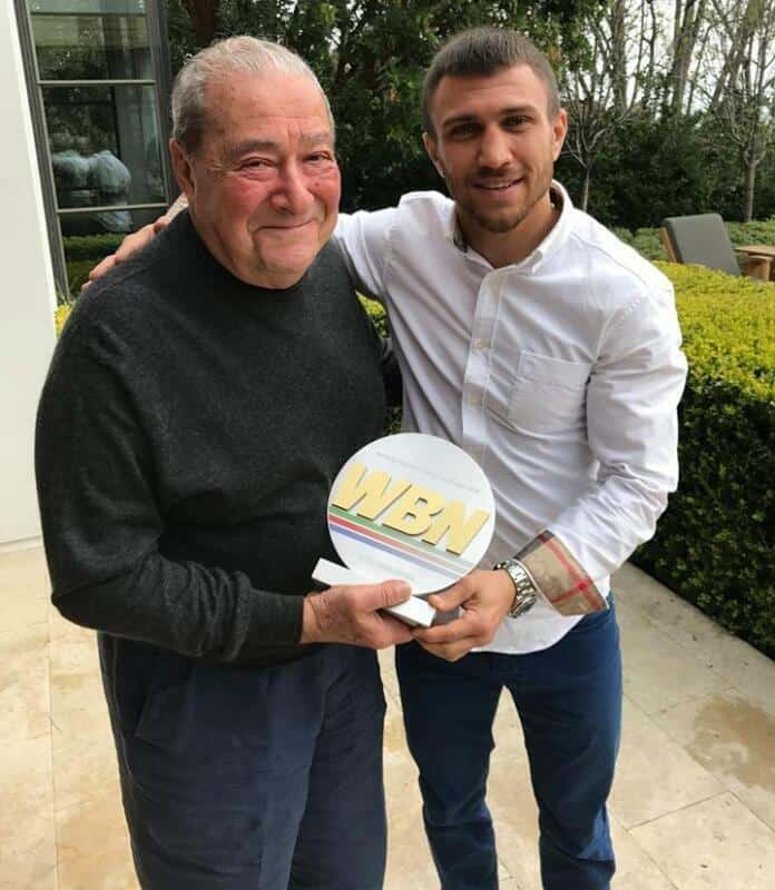 Vasyl Lomachenko Prix Bob Arum Boxesport 2016
