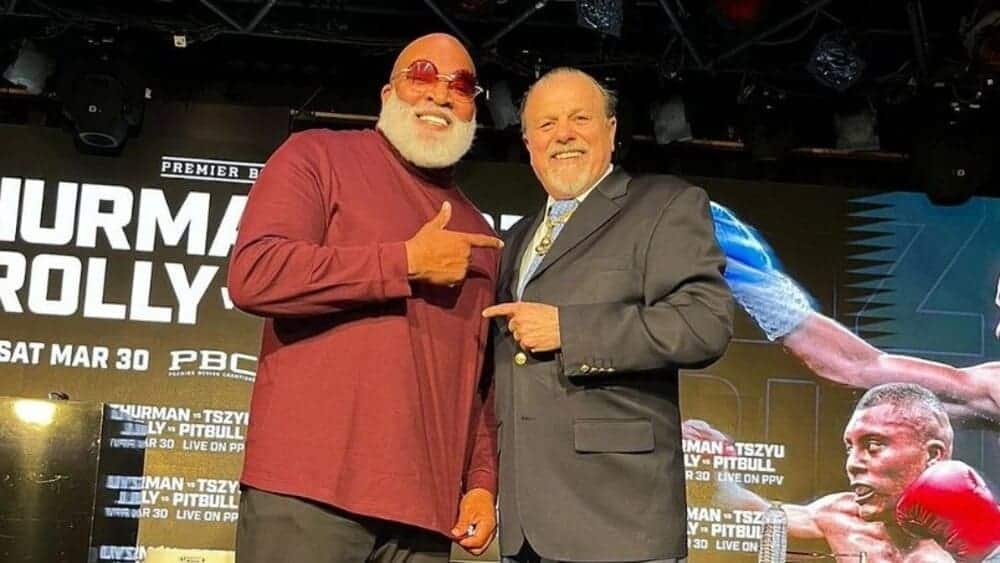 Promoter Sampson Lewkowicz and Leonard Ellerbe