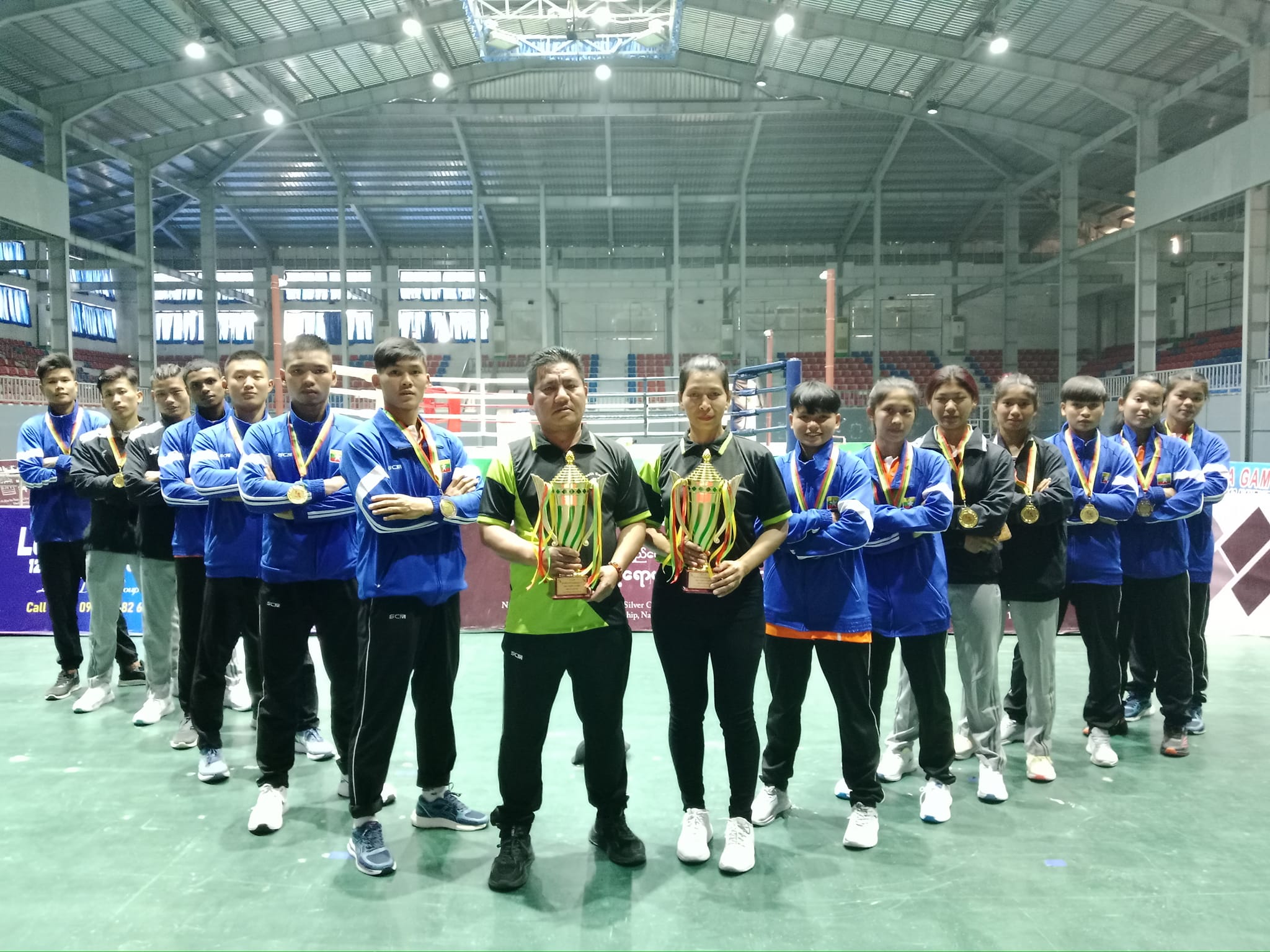 Les médaillés des SEA Games ont remporté des titres à la Coupe du Président national du Myanmar