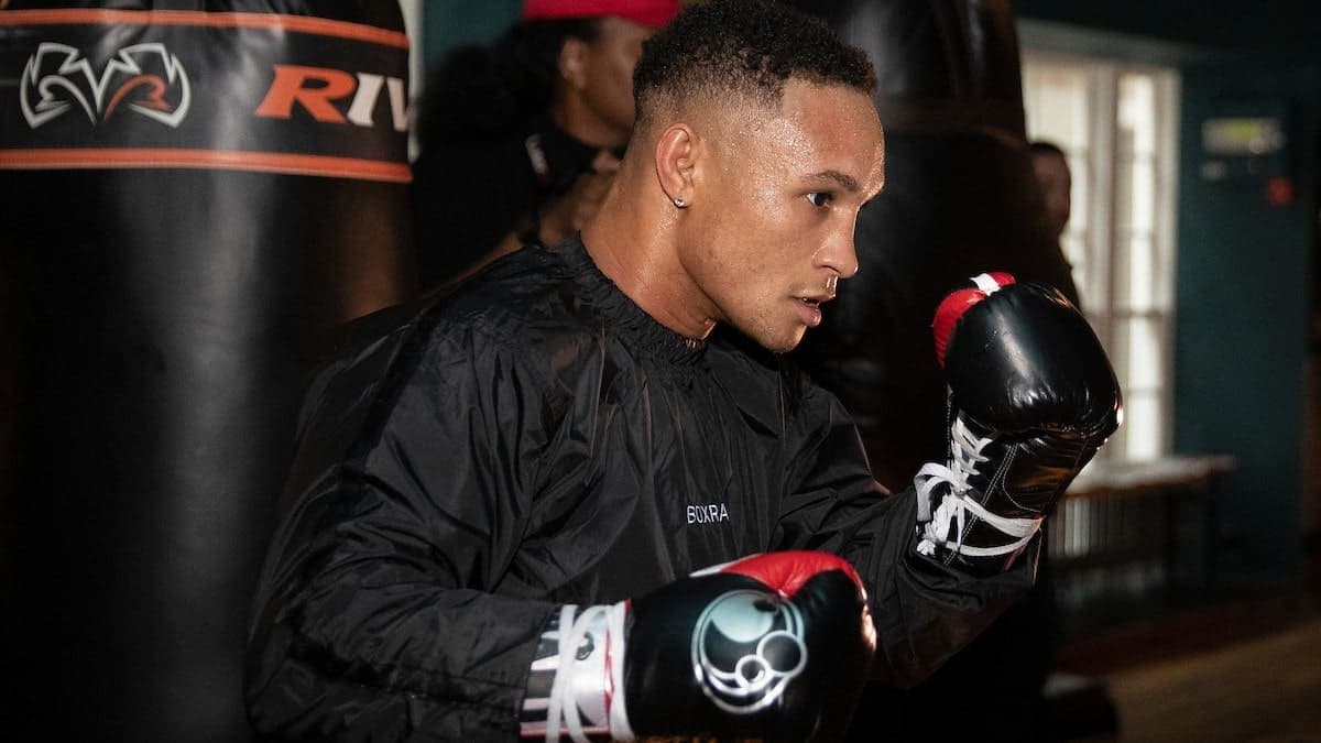 Regis Prograis training