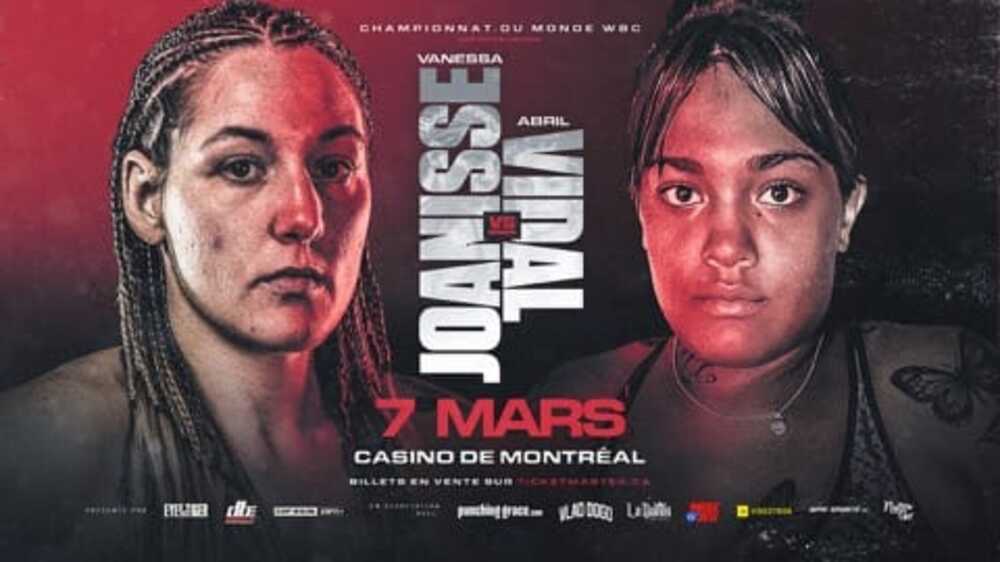 Joanisse vs Vidal for WBC heavyweight title
