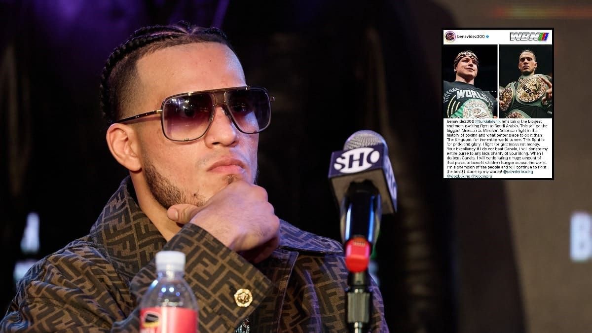 Canelo vs Benavidez in Saudi