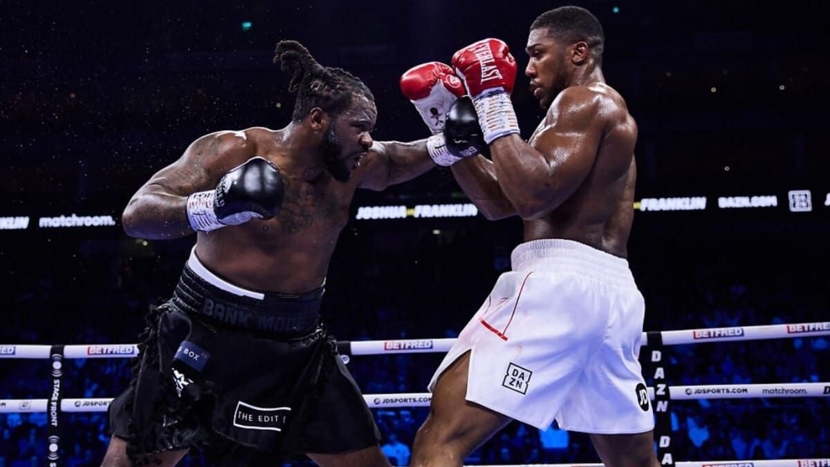Anthony Joshua vs Jermaine Franklin