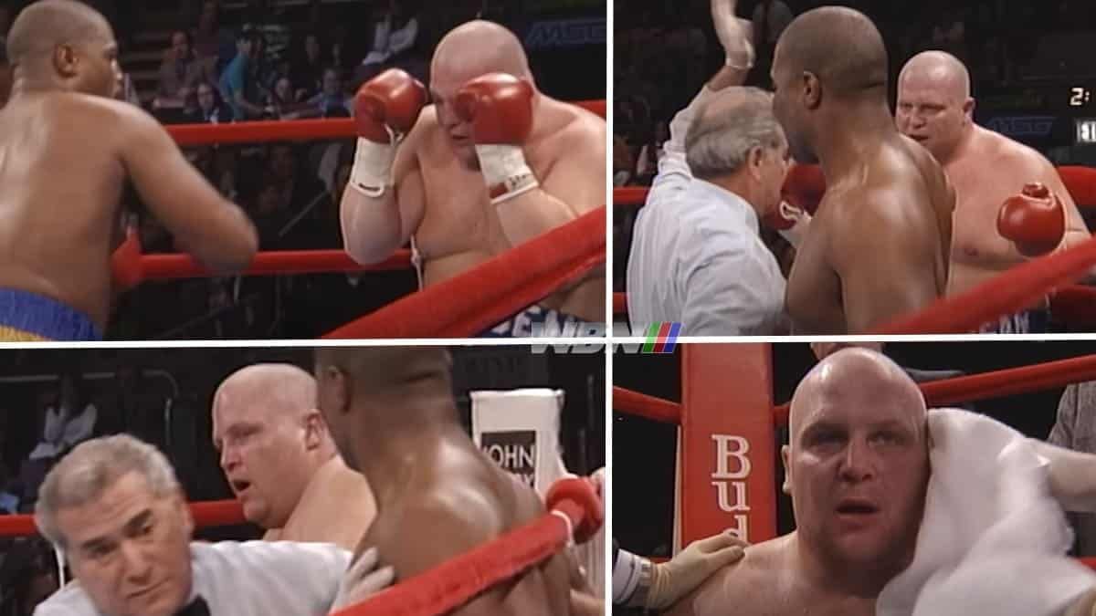 Butterbean knocked out vs Mitchell Rose