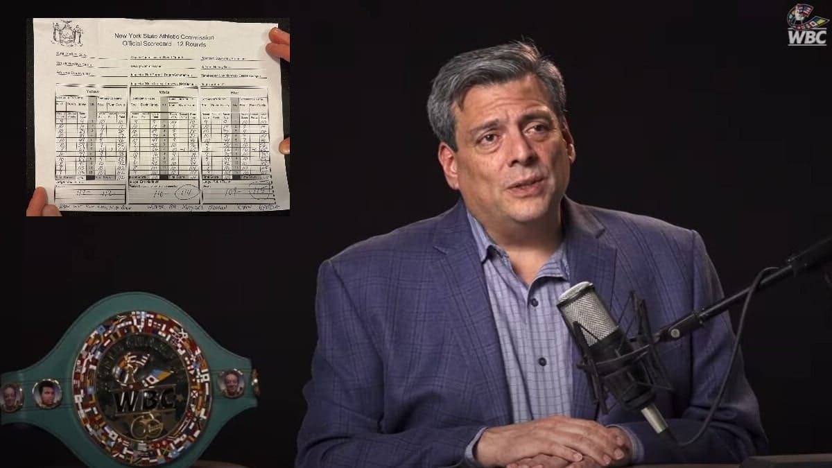 Mauricio Sulaiman on Garcia vs Haney scorecards