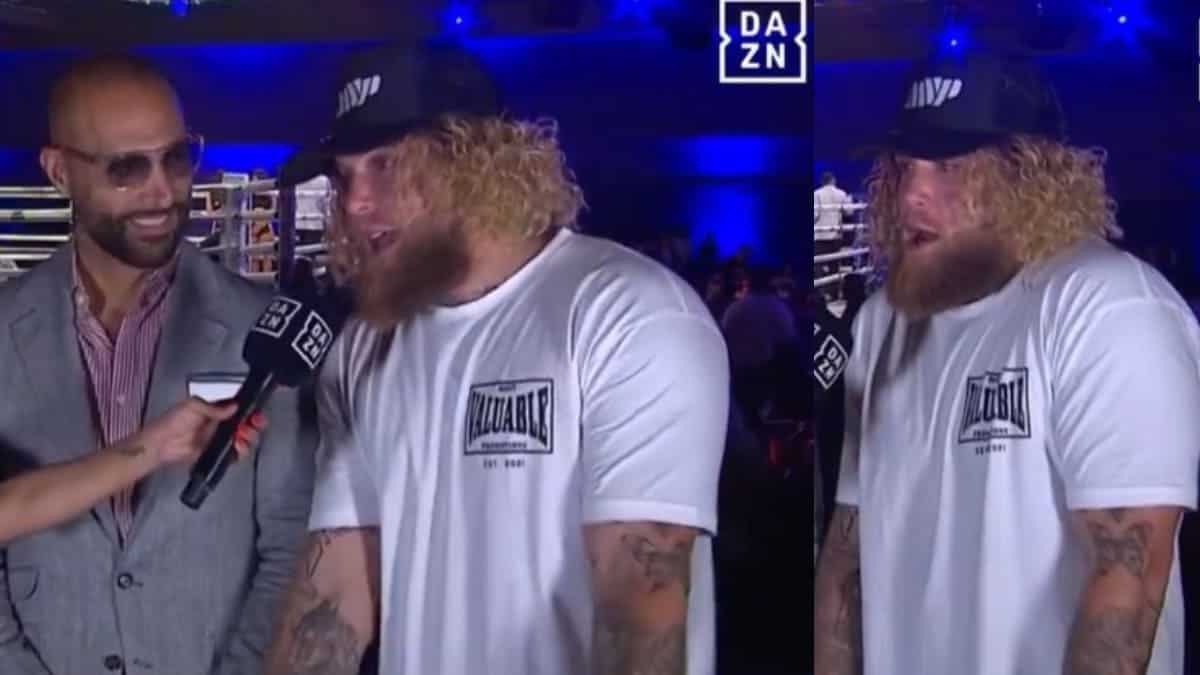 Jake Paul bigger weight for Mike Tyson