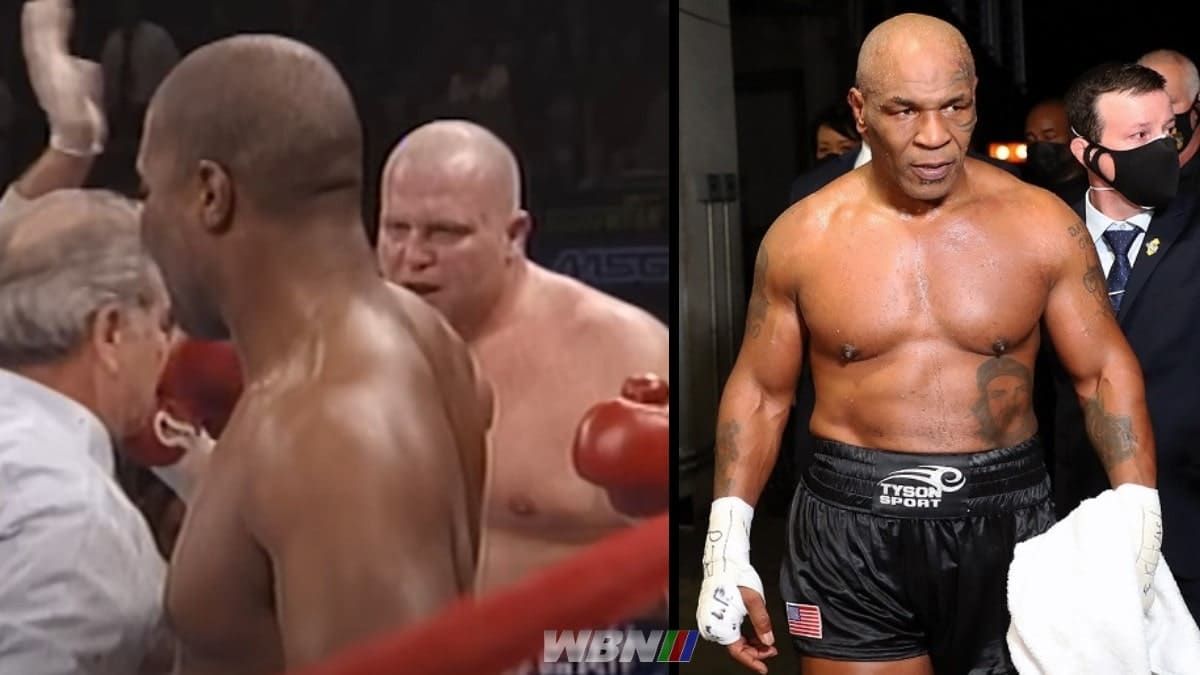 Mitchell Rose and Mike Tyson