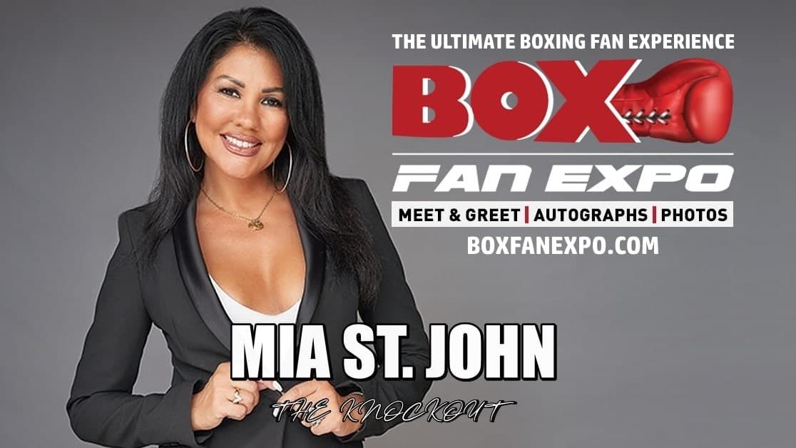 Mia St. John confirmed for Box Fan Expo in Vegas