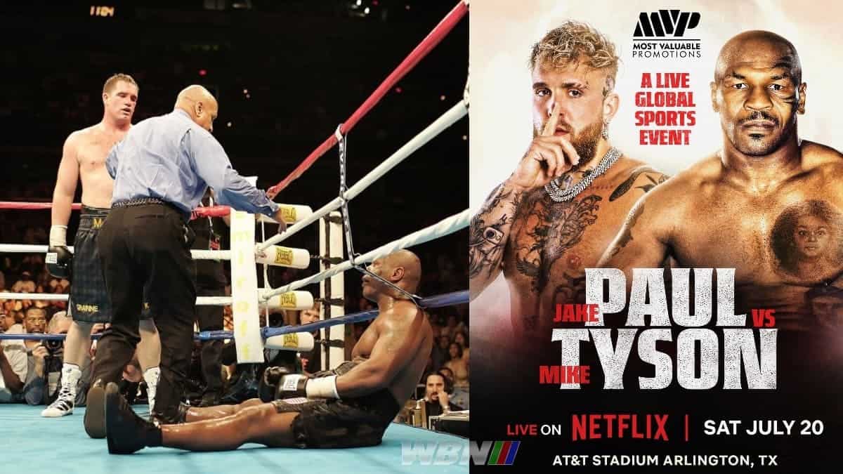 Mike Tyson knocked out Kevin McBride Jake Paul