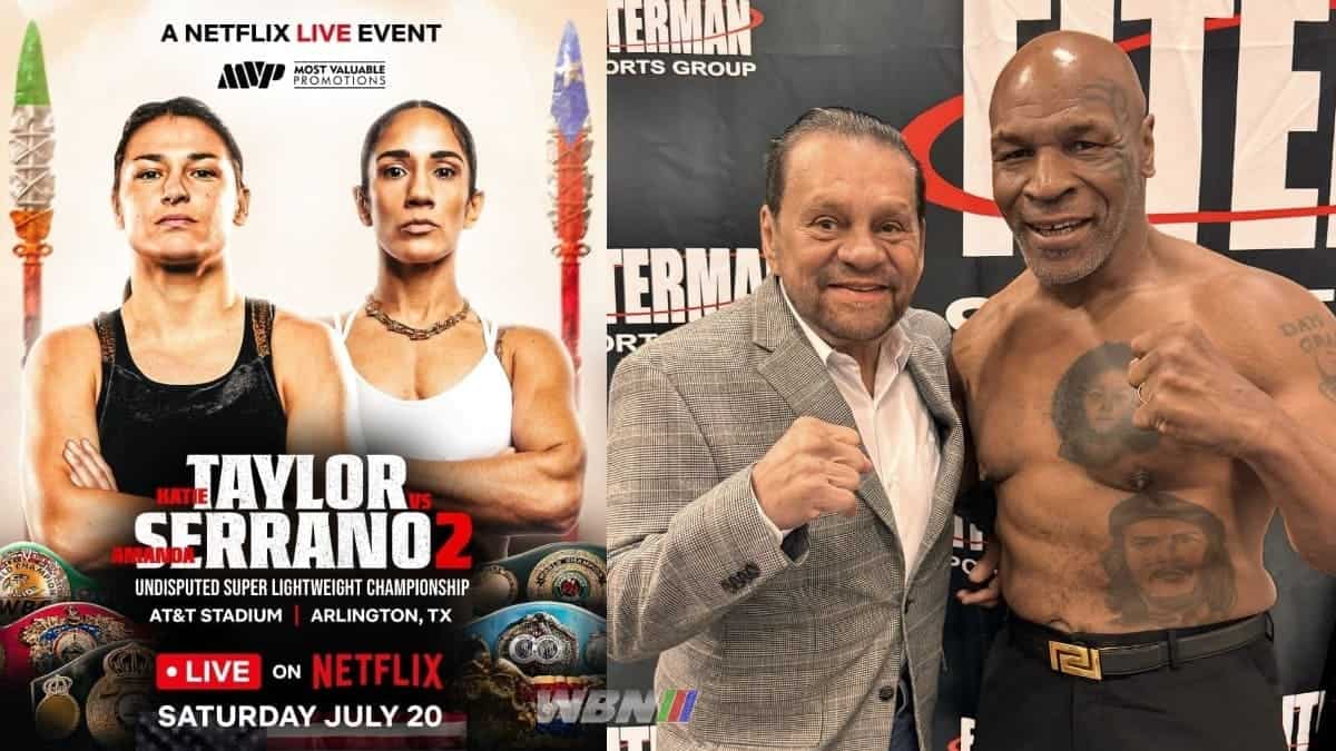 Mike Tyson Taylor vs Serrano 2