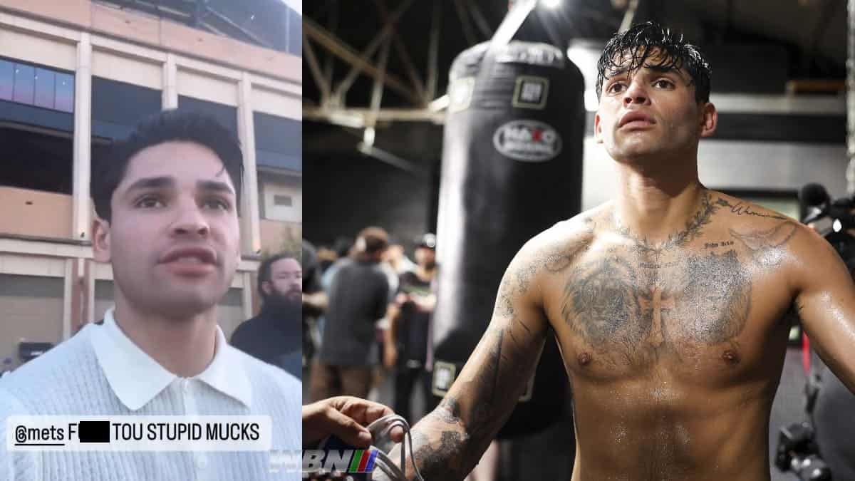 Ryan Garcia kicked out of Mets game