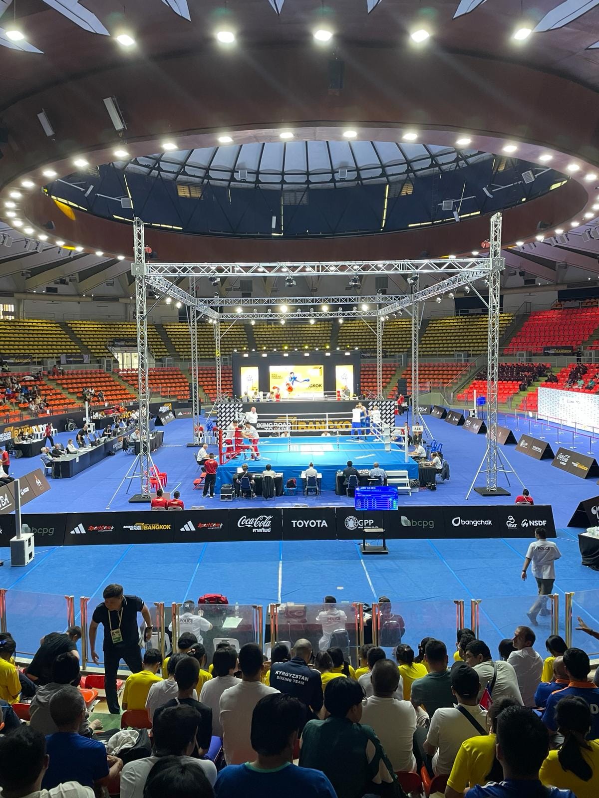 Khamidova et Khali étaient les héros de la première séance d'aujourd'hui