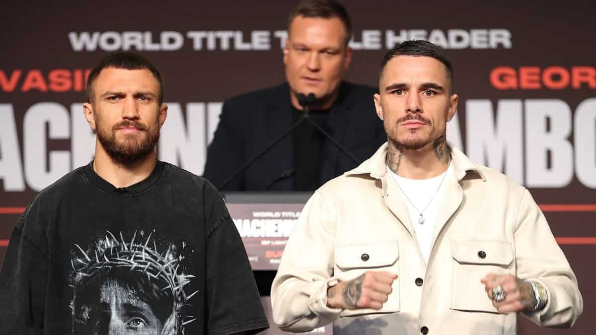 Vasiliy Lomachenko vs George Kambosos Jr