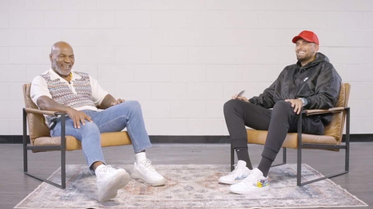 Mike Tyson and Nick Kyrgios