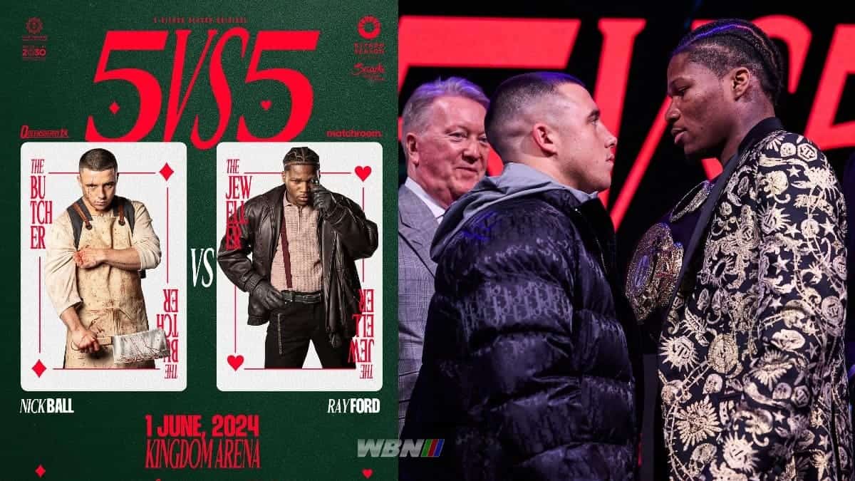 Raymond Ford vs Nick Ball - WBA featherweight title