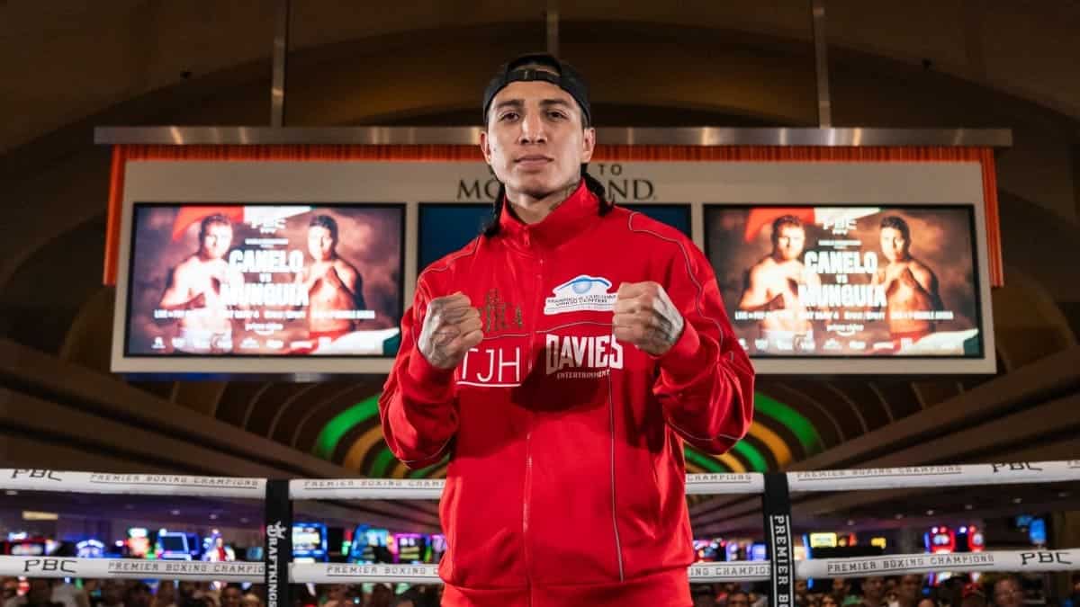 Canelo vs Munguia Undercard Media Workout Mario Barrios