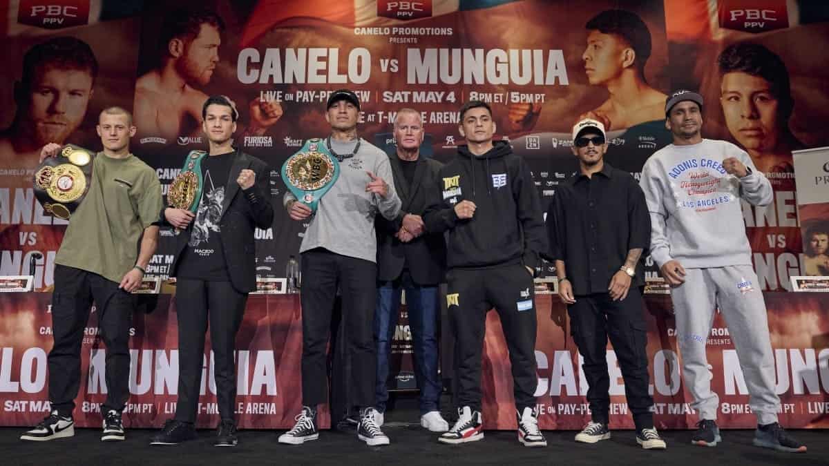 Canelo vs Munguia Undercard Presser