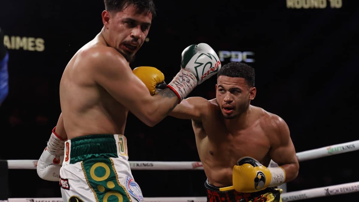 Rolando Romero contre Manuel Jaimes
