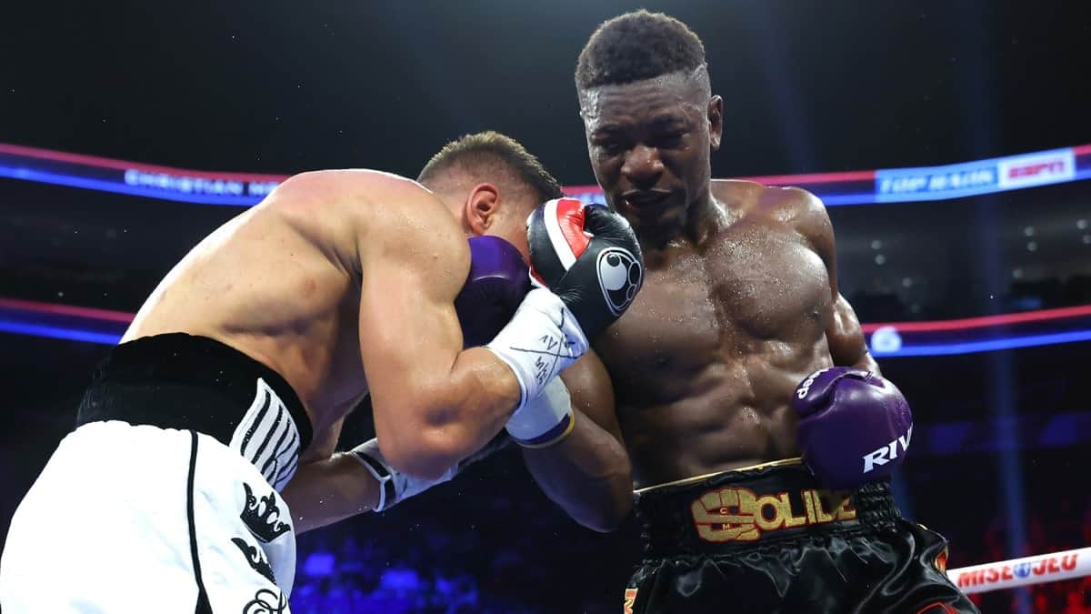 Christian Mbilli vs Sergiy Derevyanchenko
