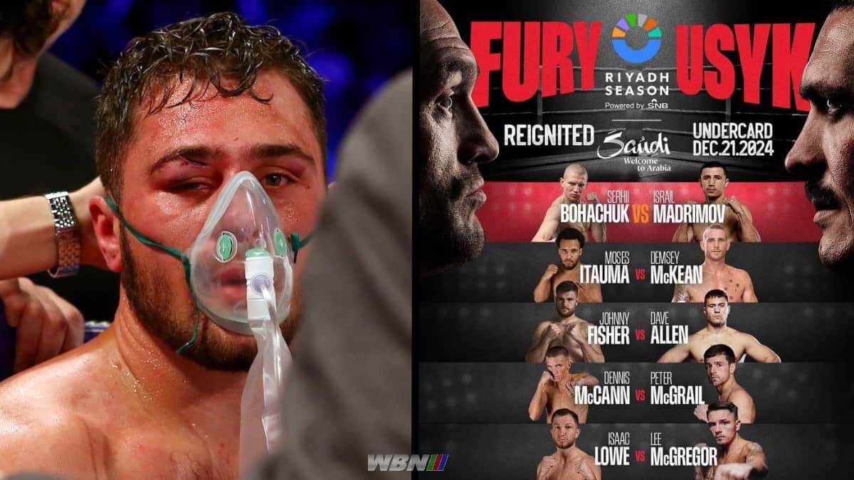 Heavyweight Dave Allen Usyk vs Fury 2 undercard