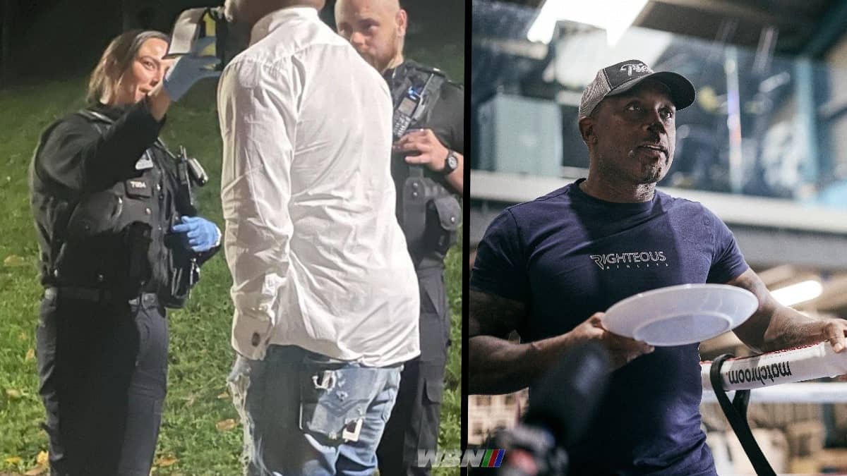 Nigel Benn drug tested