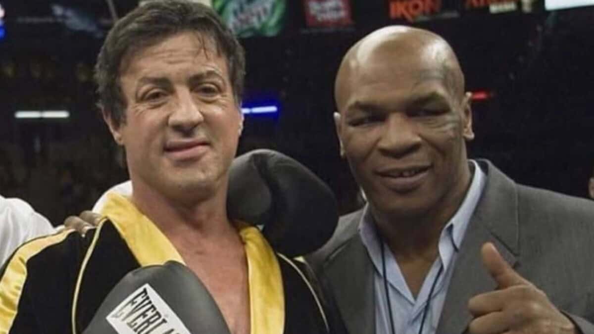 Sylvester Stallone Mike Tyson Rocky Balboa