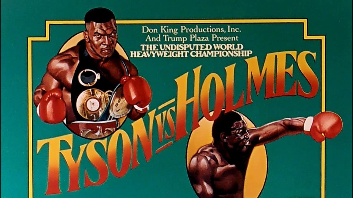 Mike Tyson vs Larry Holmes poster