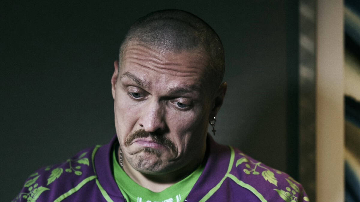 Oleksandr Usyk Fury fight week