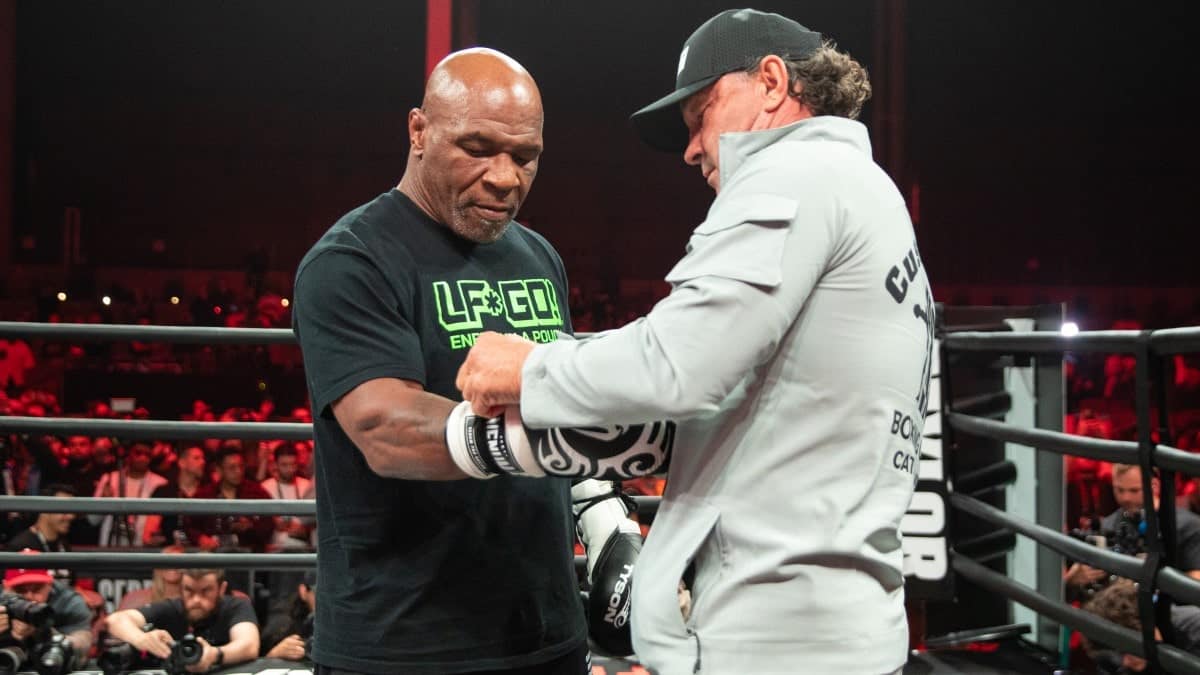 Mike Tyson workout
