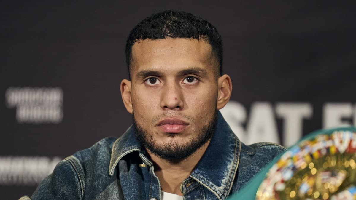 David Benavidez pre-fight