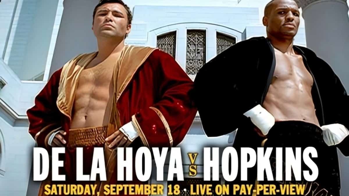 Oscar De La Hoya vs Bernard Hopkins